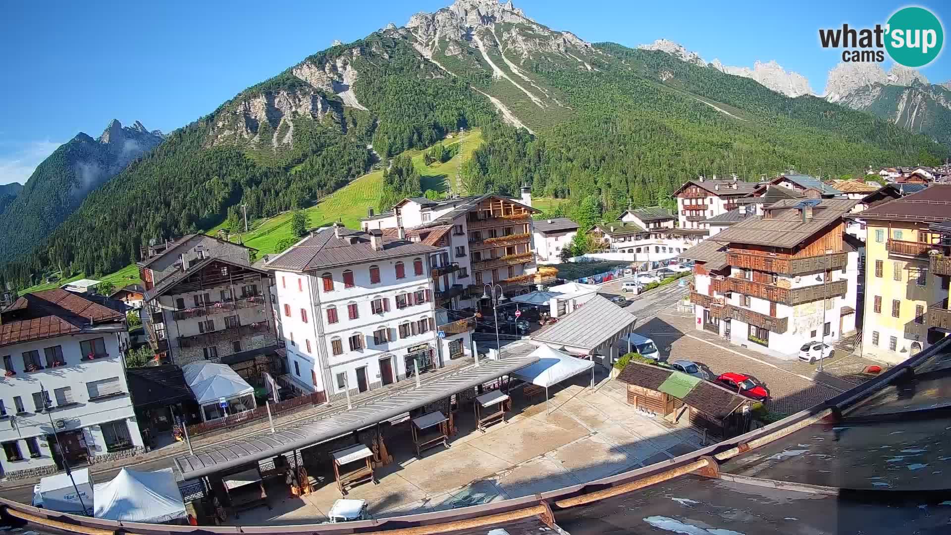 Hauptplatz von Forni di Sopra