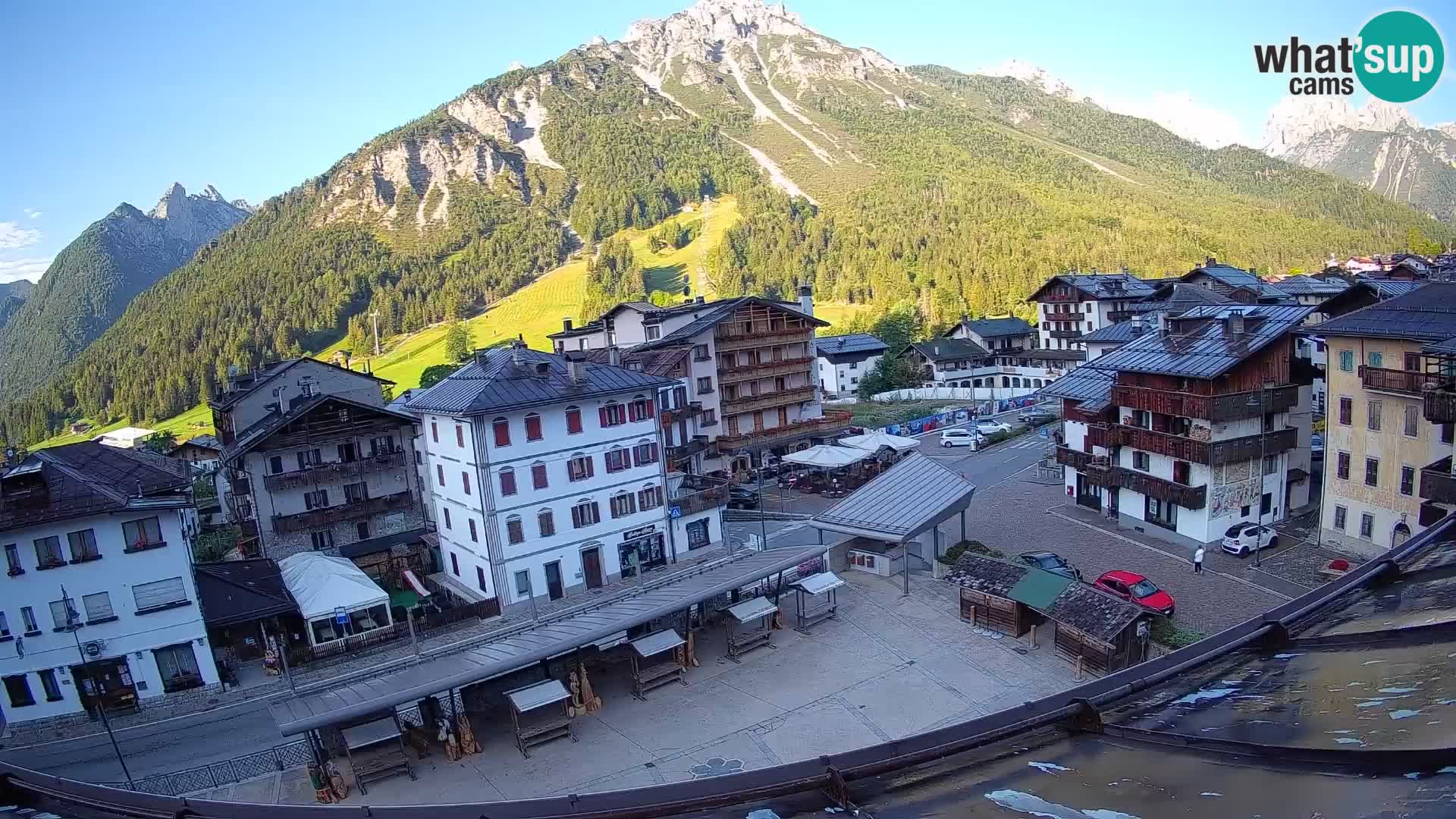 Hauptplatz von Forni di Sopra