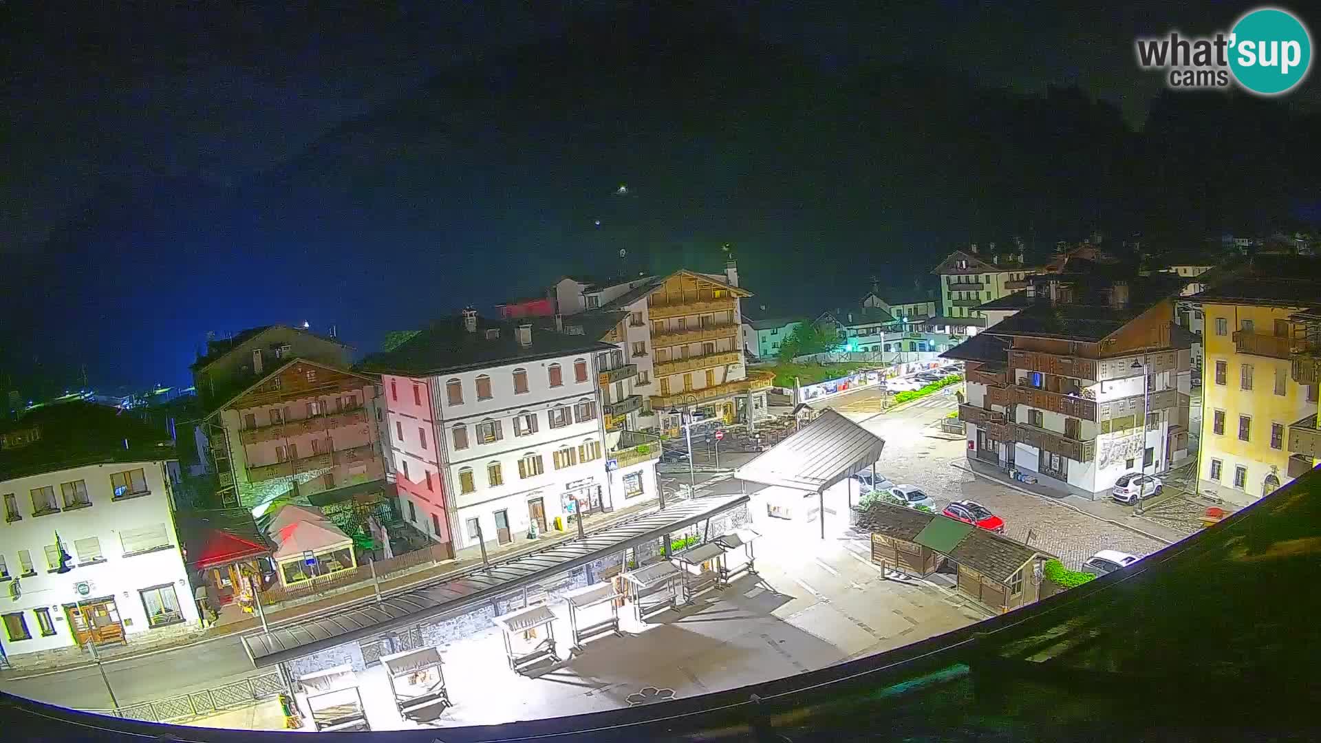 Hauptplatz von Forni di Sopra