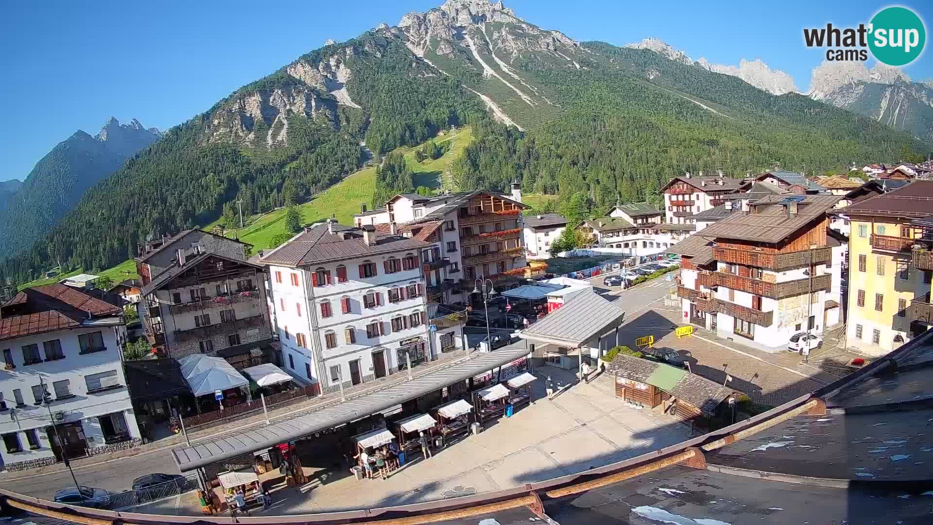 Hauptplatz von Forni di Sopra