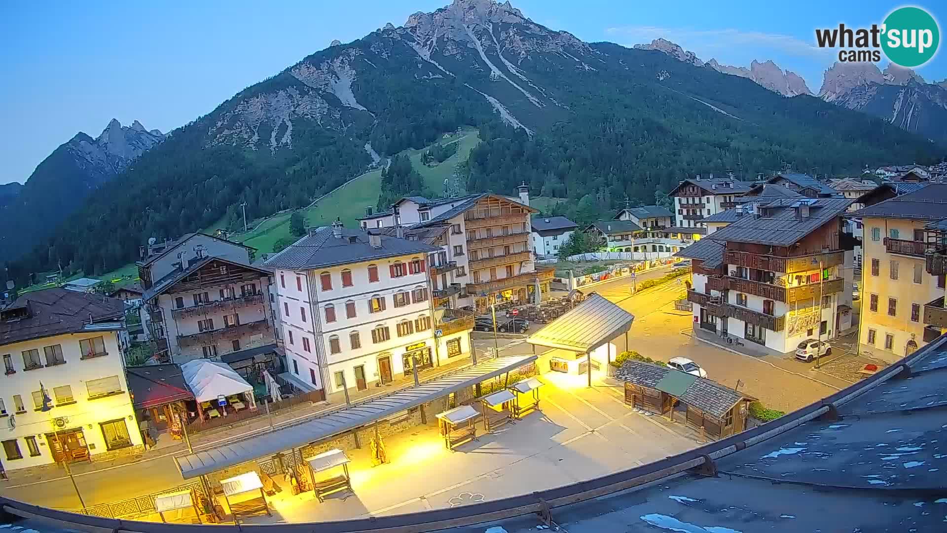 Hauptplatz von Forni di Sopra