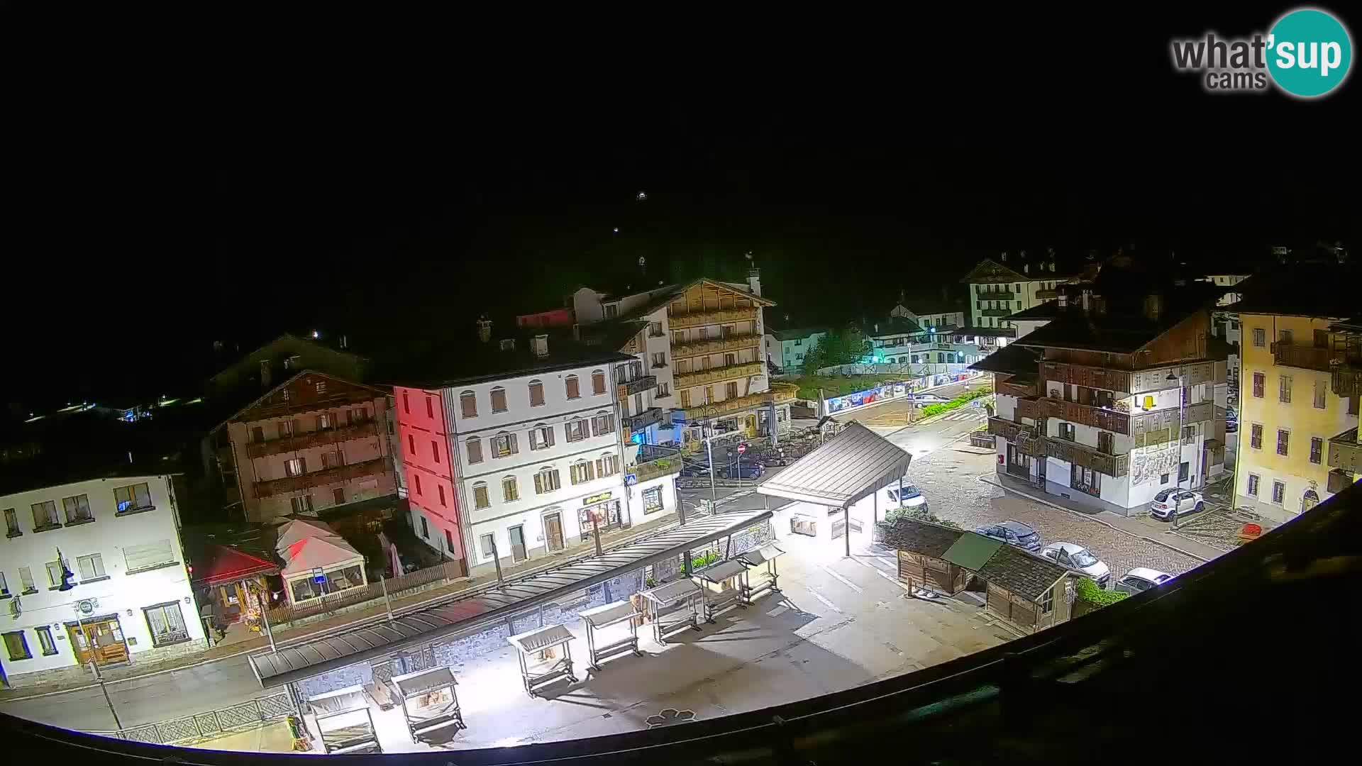 Hauptplatz von Forni di Sopra