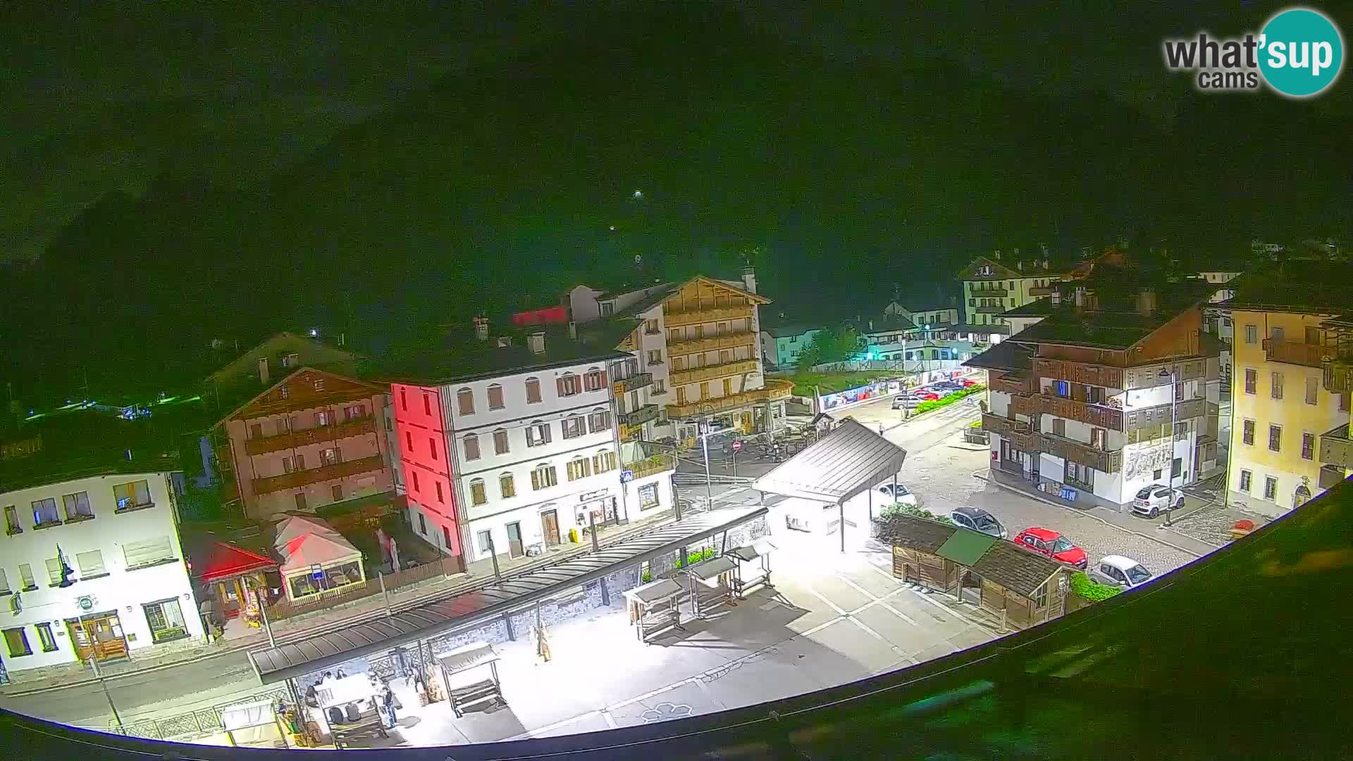 Hauptplatz von Forni di Sopra