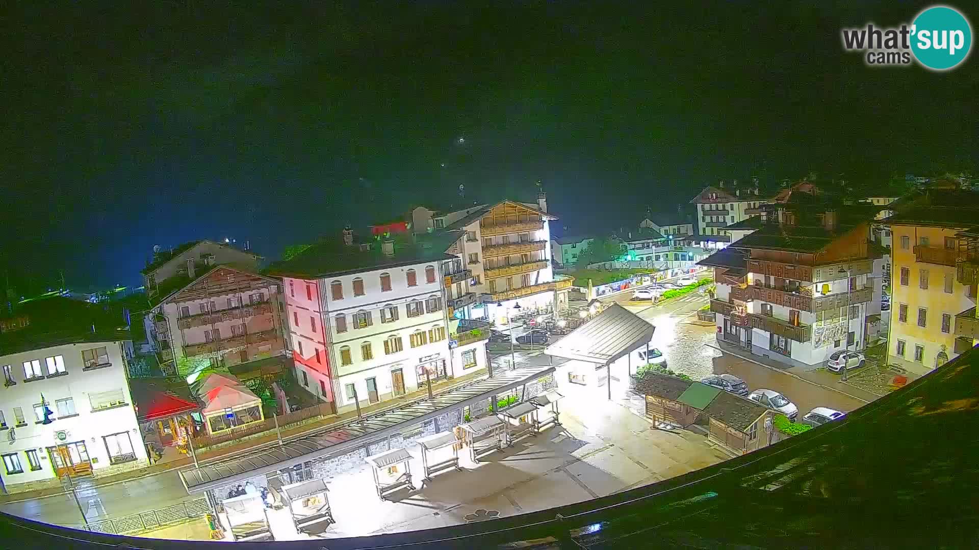 Hauptplatz von Forni di Sopra