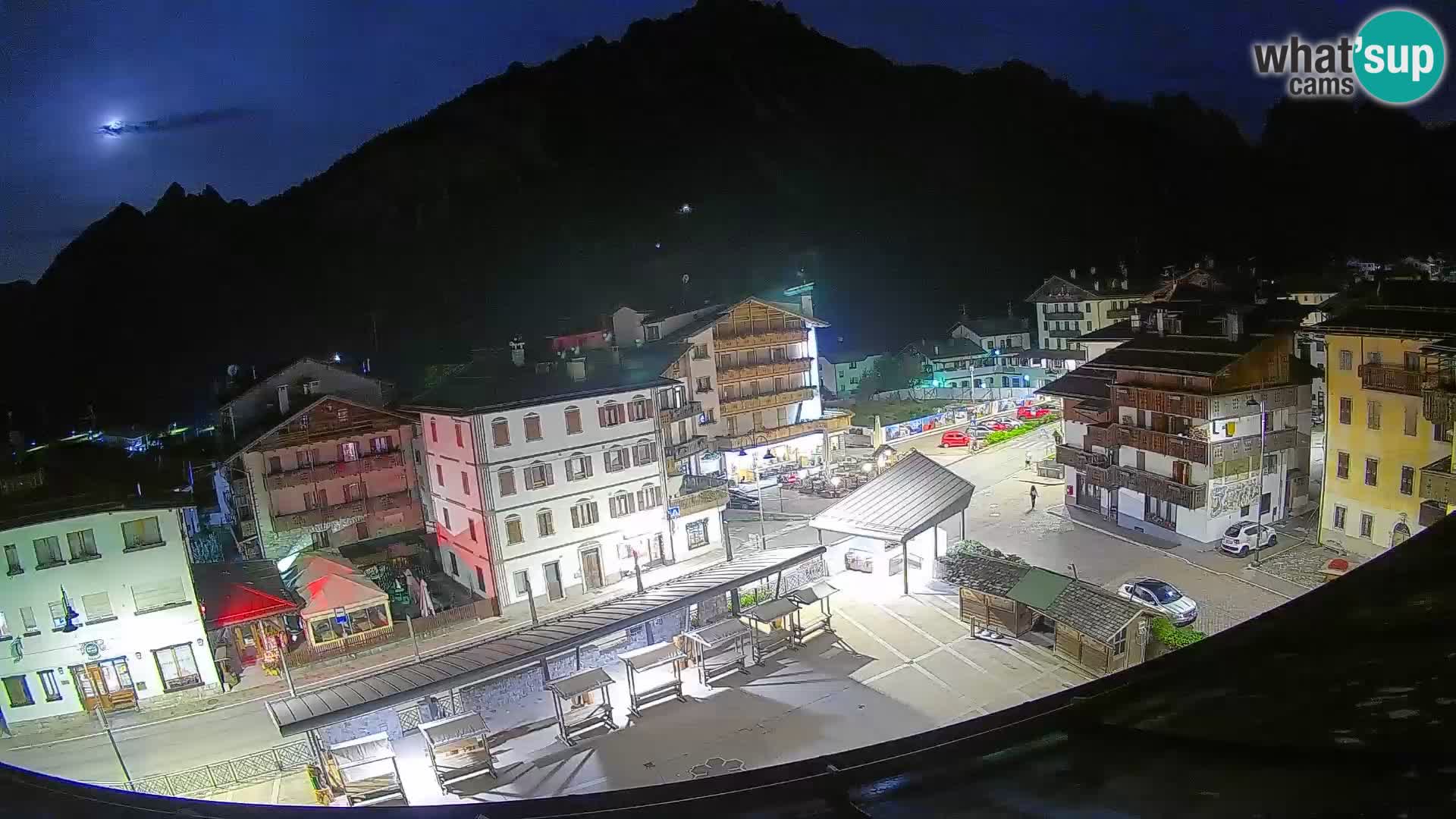Hauptplatz von Forni di Sopra
