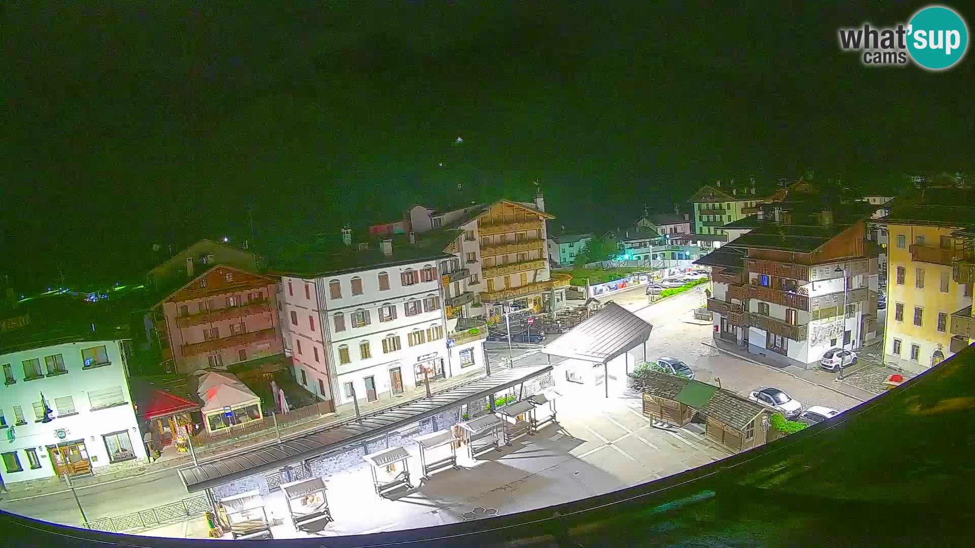 Hauptplatz von Forni di Sopra