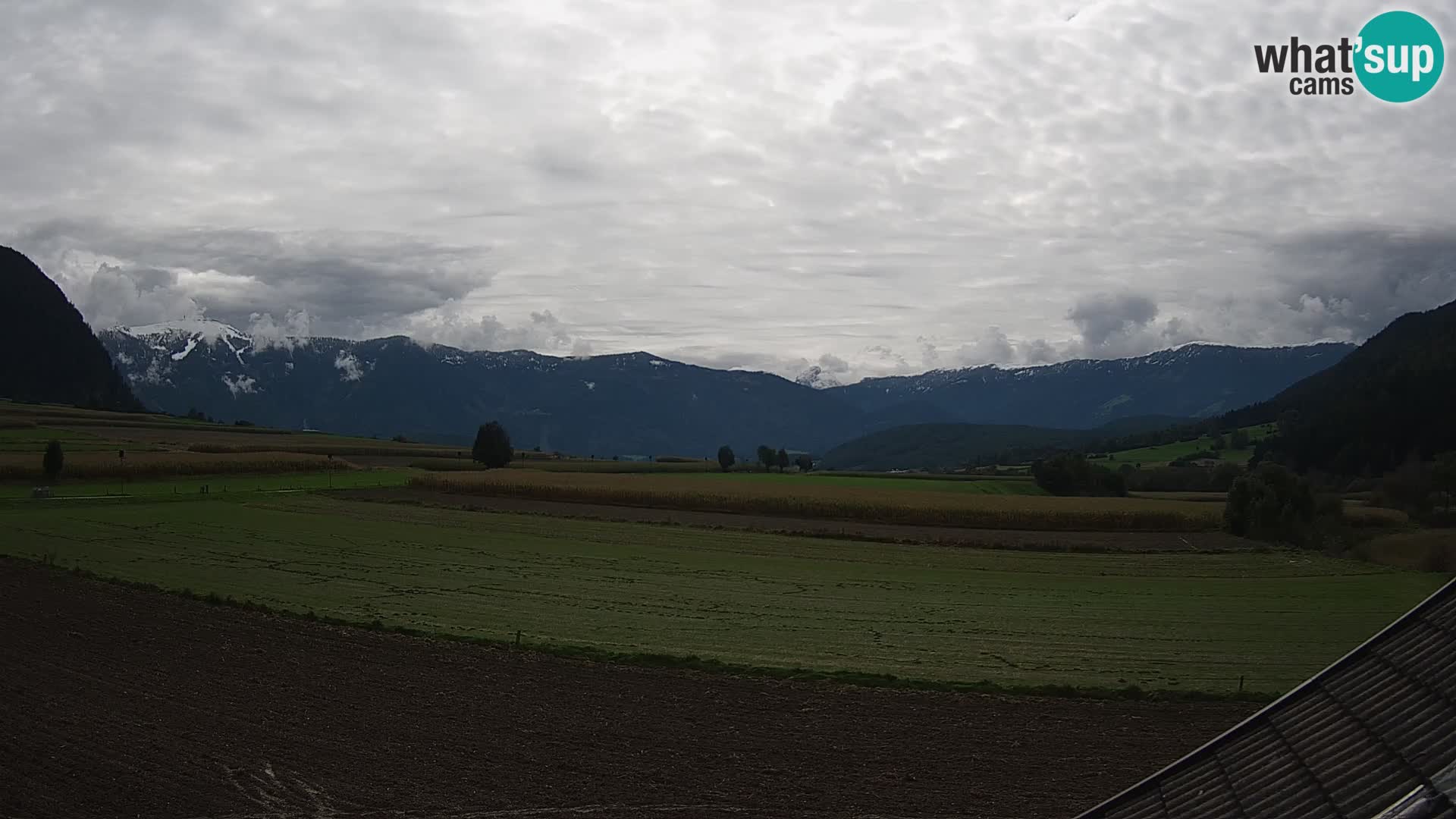 Gais | Blick vom Vintage Farm Winklerhof auf Kronplatz und Dolomiten