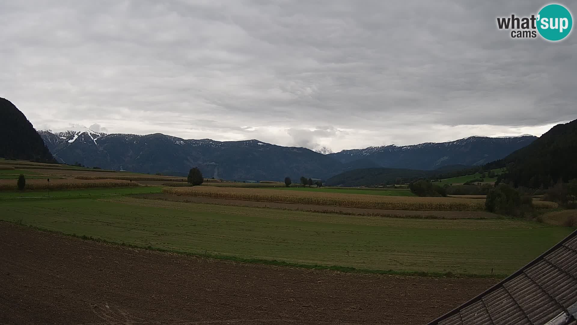 Gais | Vue depuis la Vintage de Winklerhof sur Kronplatz et les Dolomites