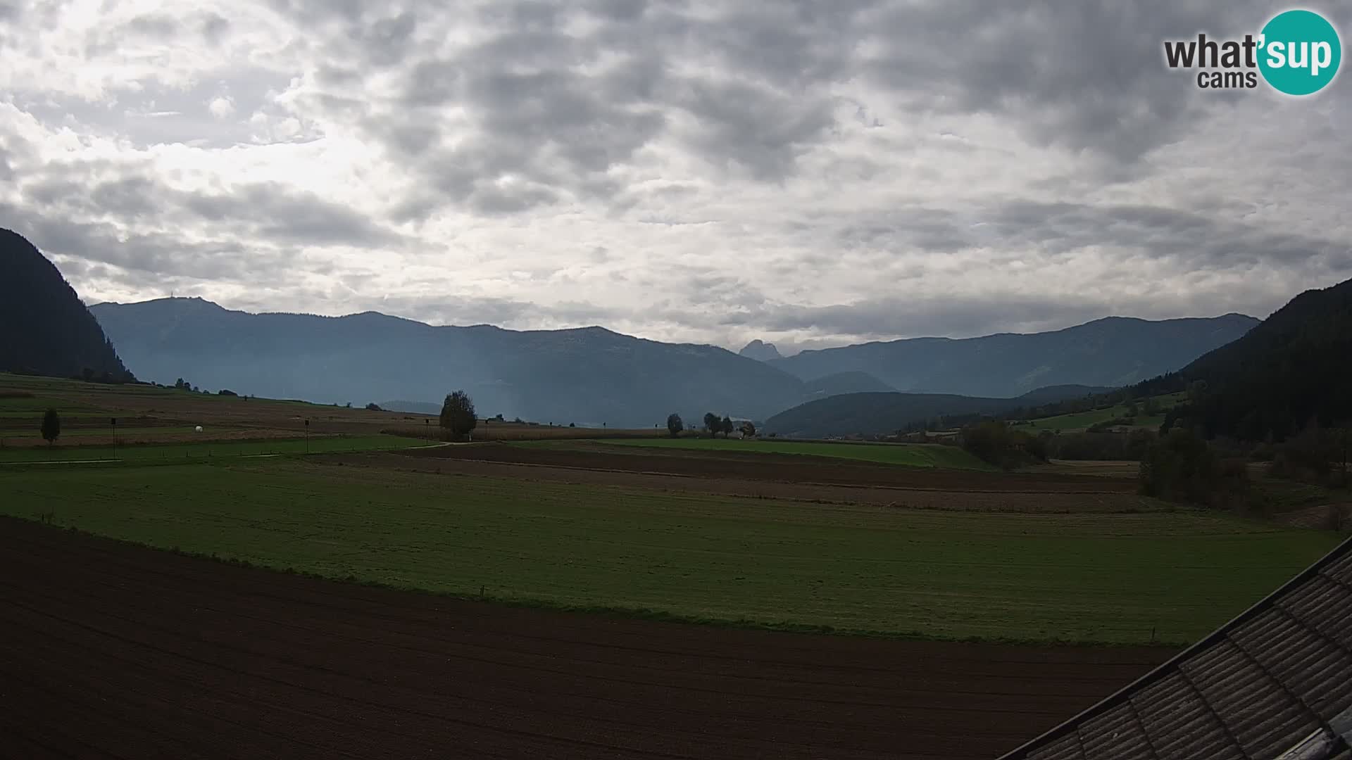 Gais | View from Vintage Farm Winklerhof to Kronplatz and Dolomites