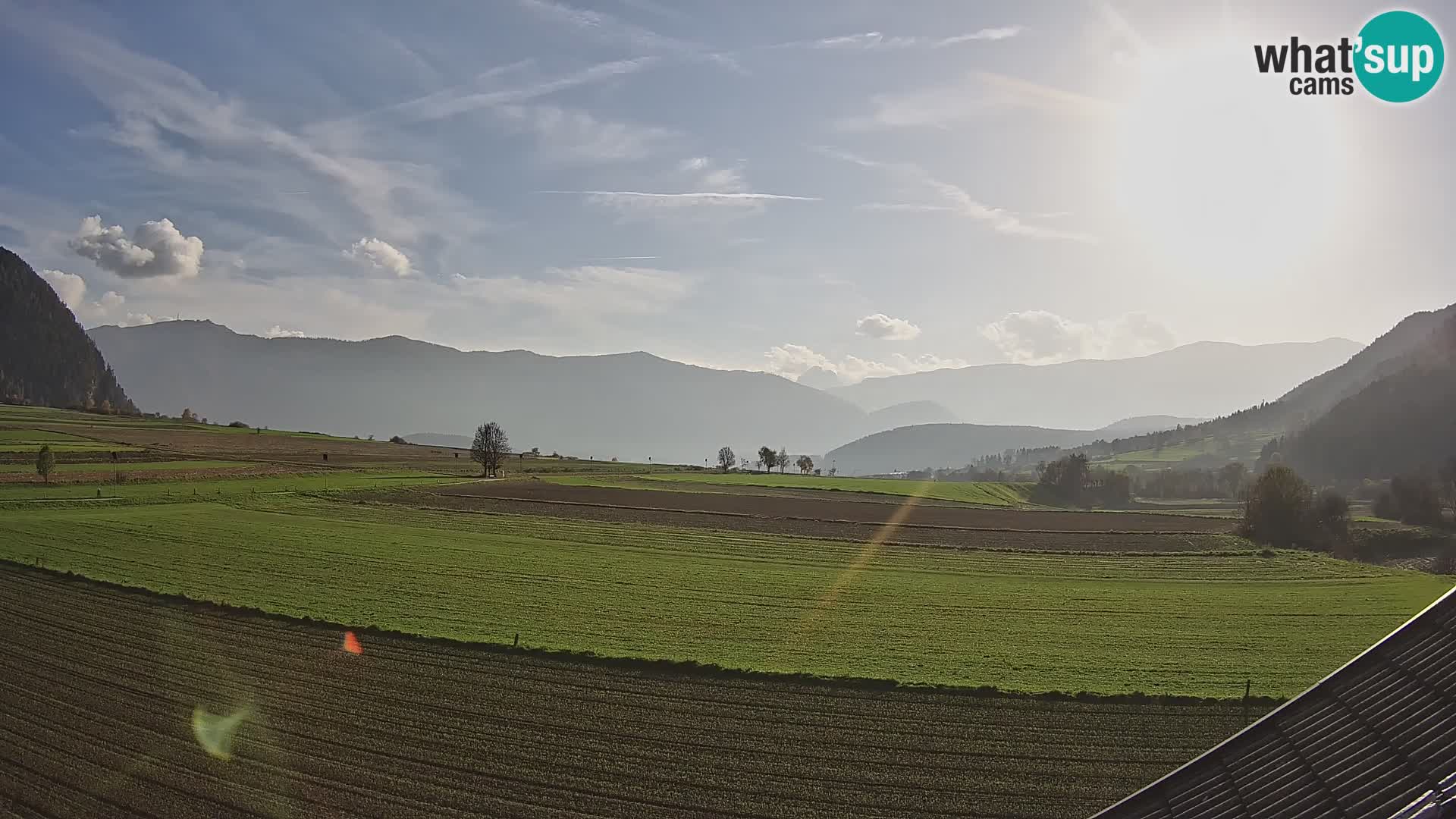 Gais | Vue depuis la Vintage de Winklerhof sur Kronplatz et les Dolomites