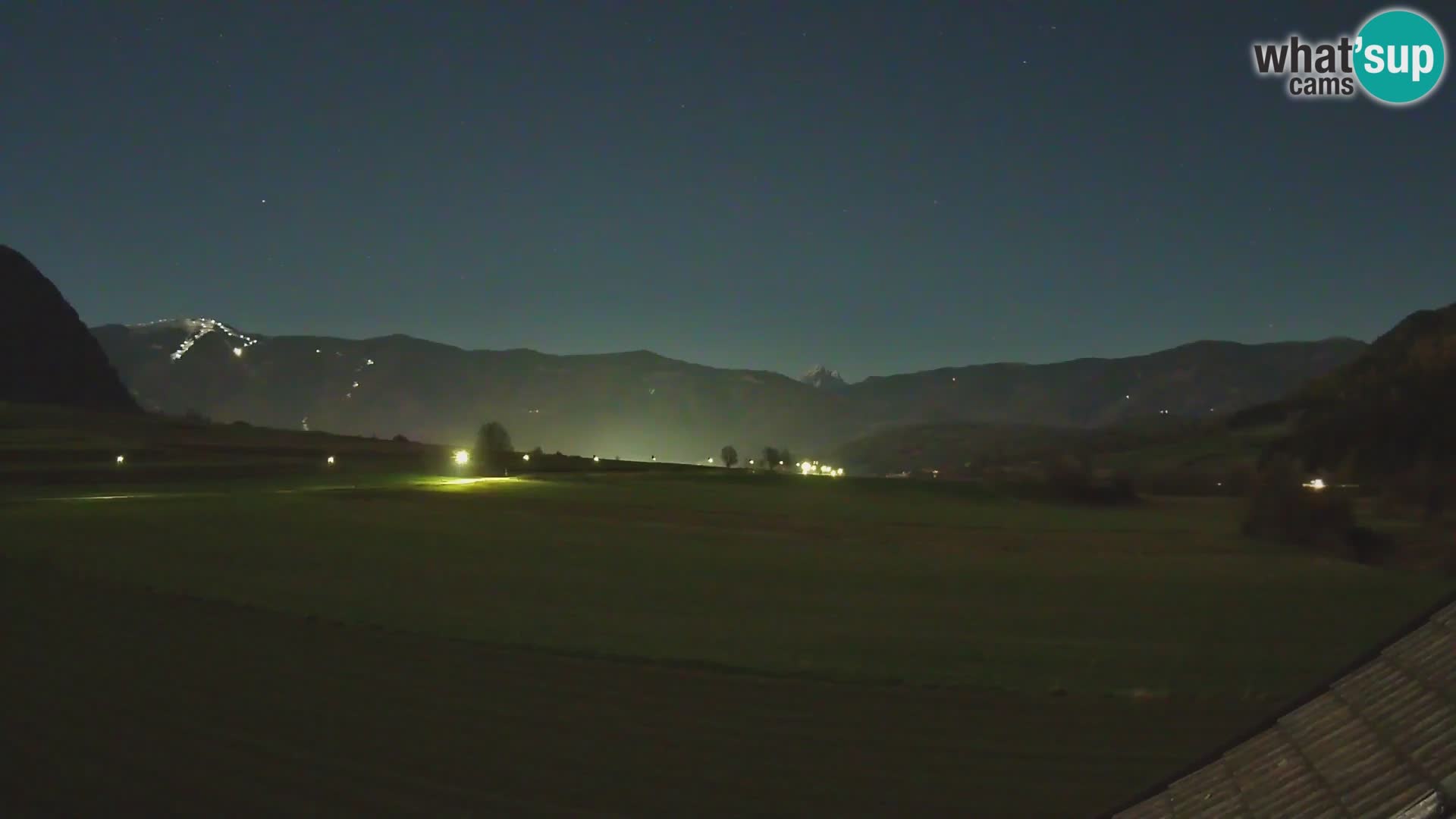 Gais | Vista desde la finca Winklerhof hacia Plan de Corones y los Dolomitas