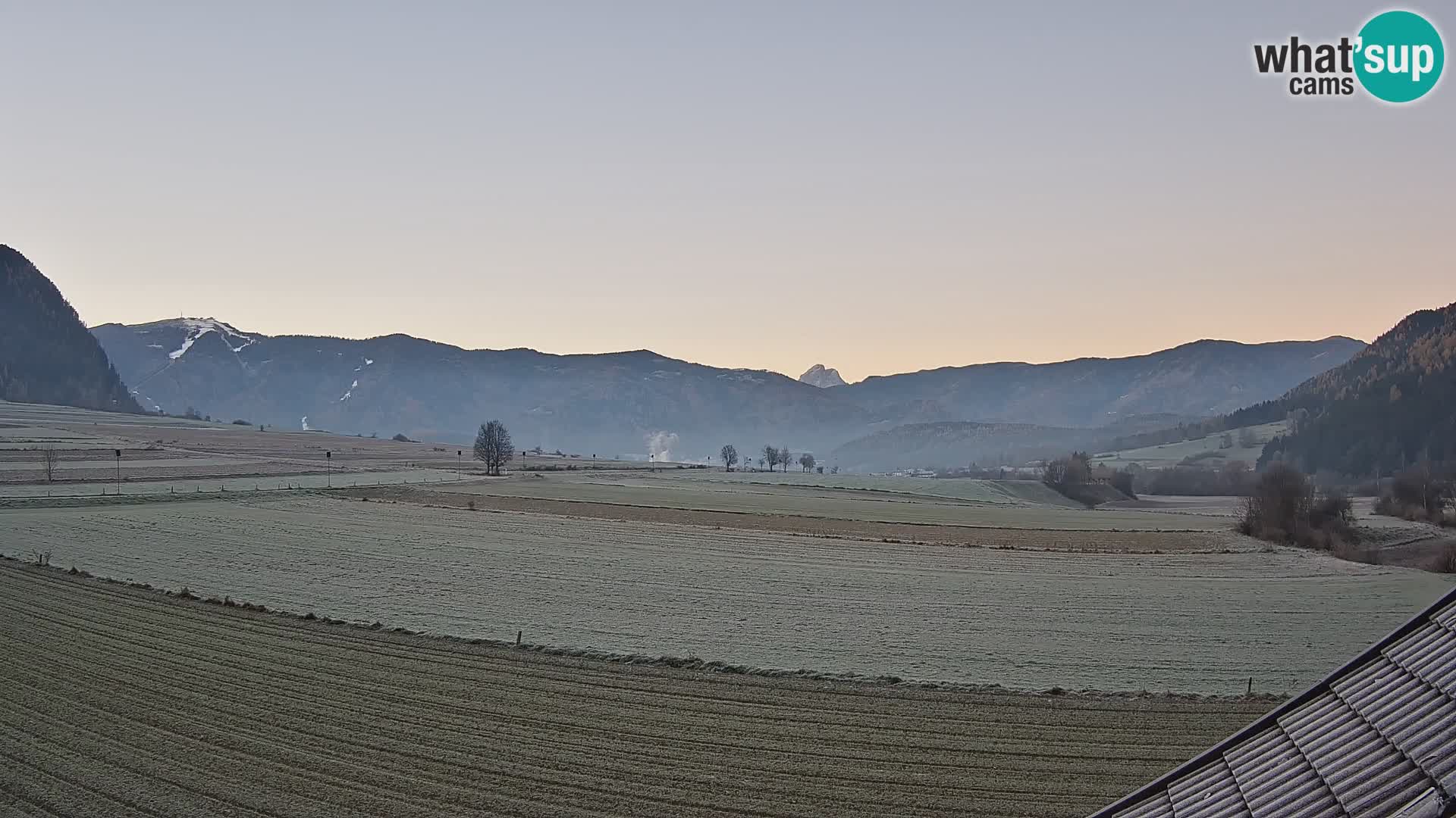 Gais | Blick vom Vintage Farm Winklerhof auf Kronplatz und Dolomiten