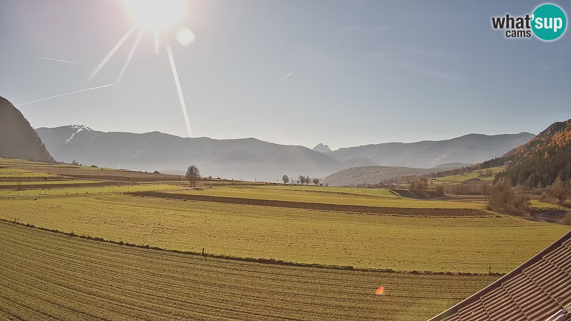 Gais | View from Vintage Farm Winklerhof to Kronplatz and Dolomites