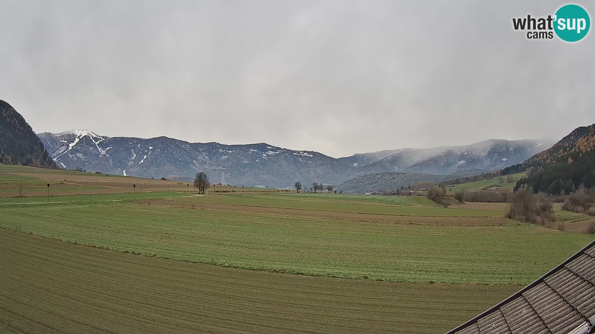 Gais | Blick vom Vintage Farm Winklerhof auf Kronplatz und Dolomiten