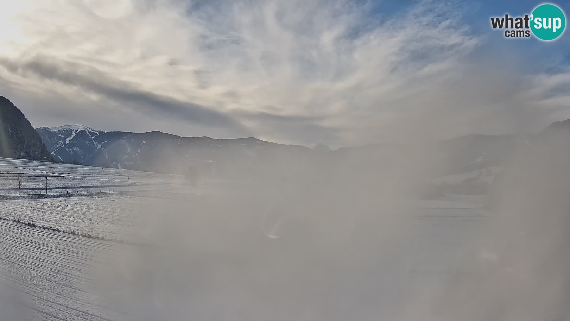 Gais | Blick vom Vintage Farm Winklerhof auf Kronplatz und Dolomiten