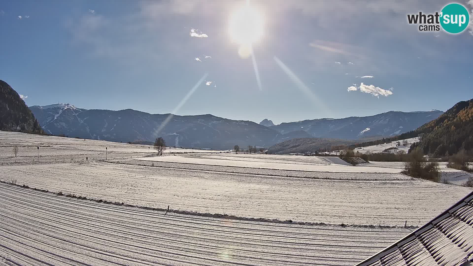 Gais | Blick vom Vintage Farm Winklerhof auf Kronplatz und Dolomiten