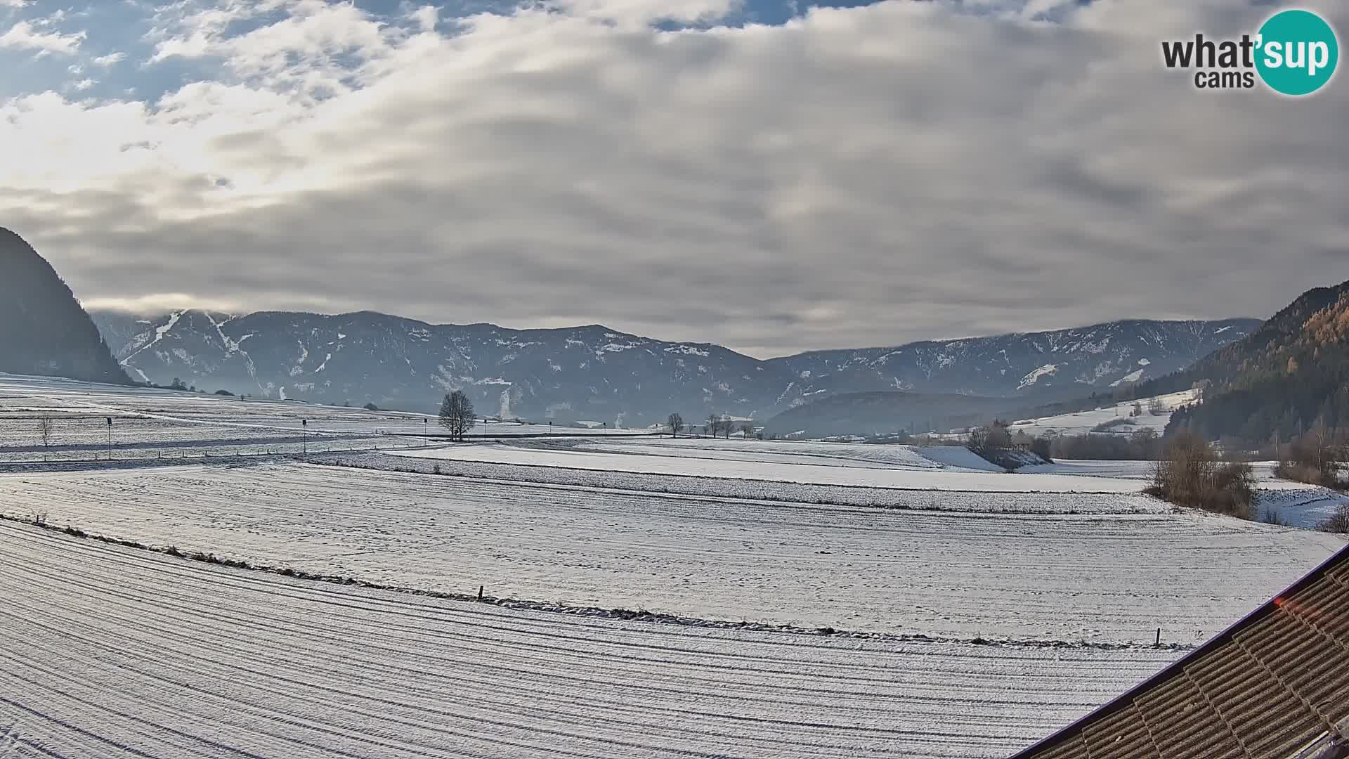 Gais | Blick vom Vintage Farm Winklerhof auf Kronplatz und Dolomiten