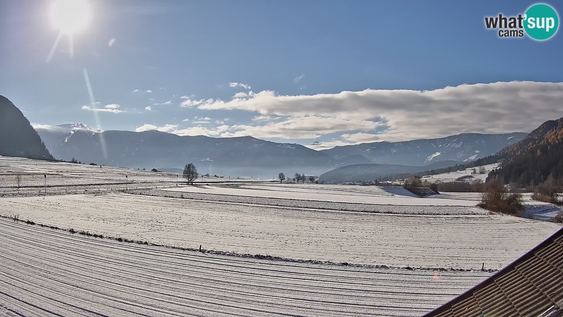 Gais | Blick vom Vintage Farm Winklerhof auf Kronplatz und Dolomiten