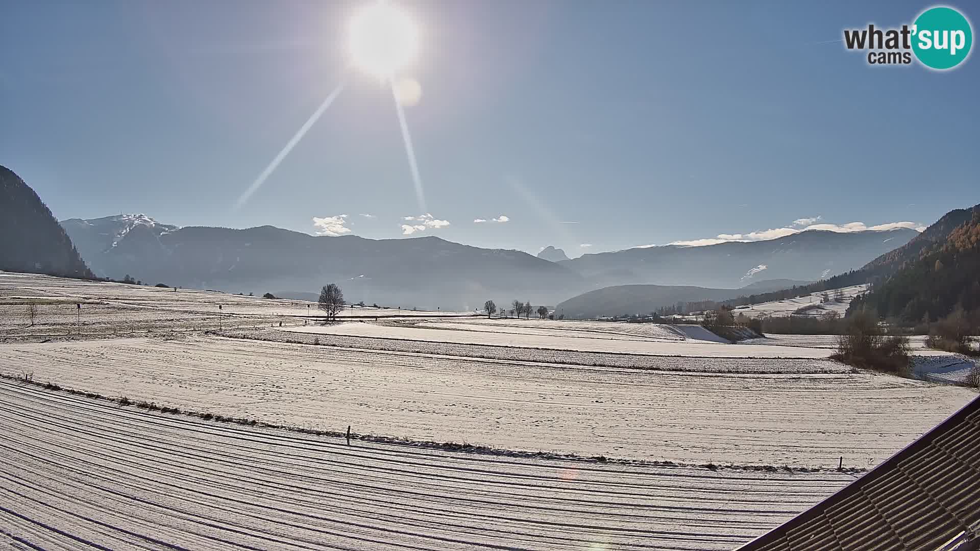 Gais | Vista desde la finca Winklerhof hacia Plan de Corones y los Dolomitas