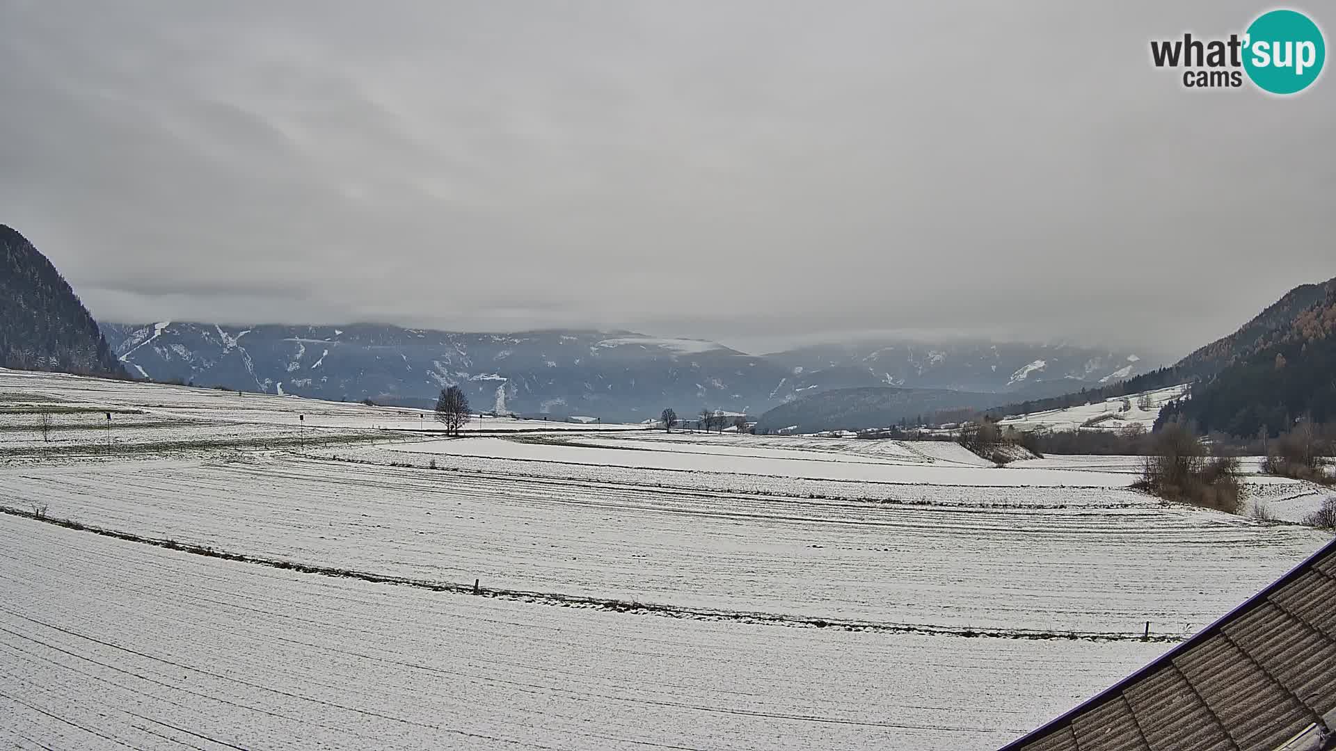 Gais | Vista desde la finca Winklerhof hacia Plan de Corones y los Dolomitas