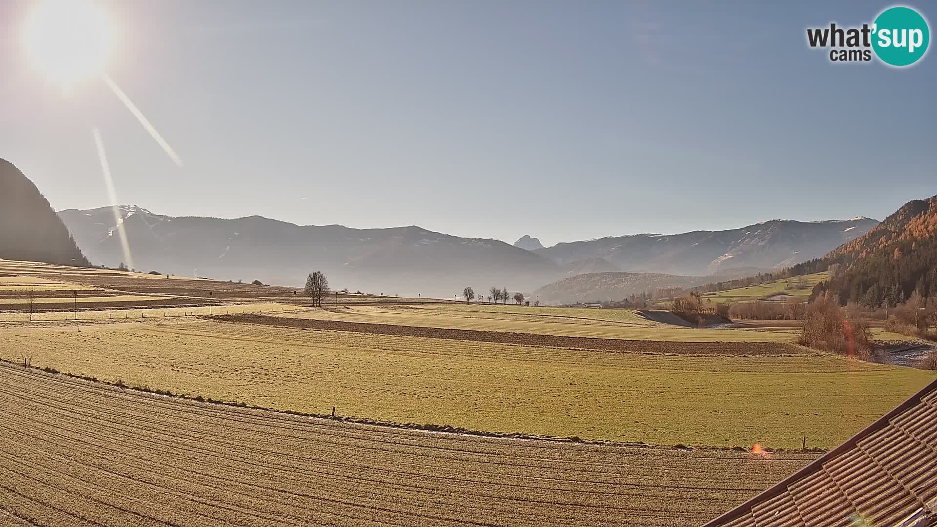 Gais | Blick vom Vintage Farm Winklerhof auf Kronplatz und Dolomiten