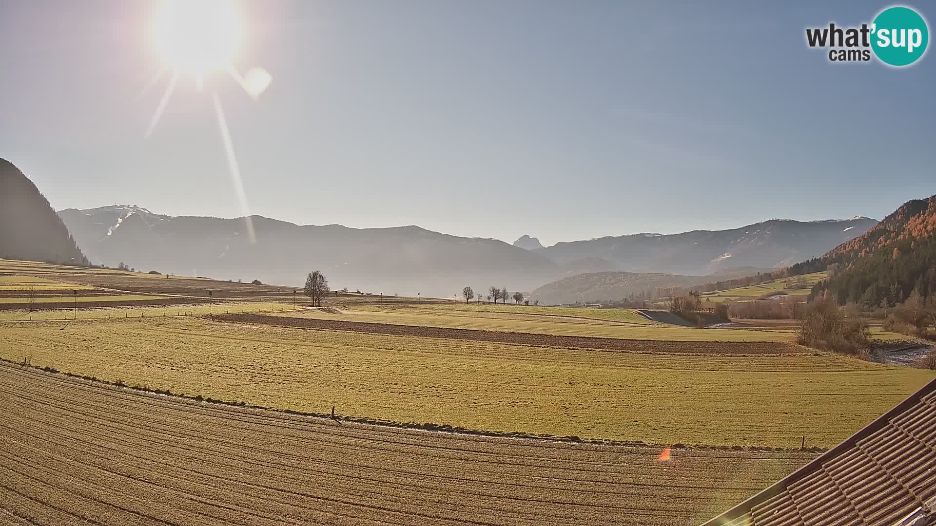 Gais | Blick vom Vintage Farm Winklerhof auf Kronplatz und Dolomiten