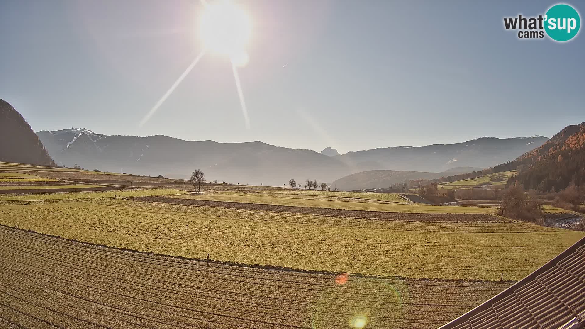 Gais | Blick vom Vintage Farm Winklerhof auf Kronplatz und Dolomiten