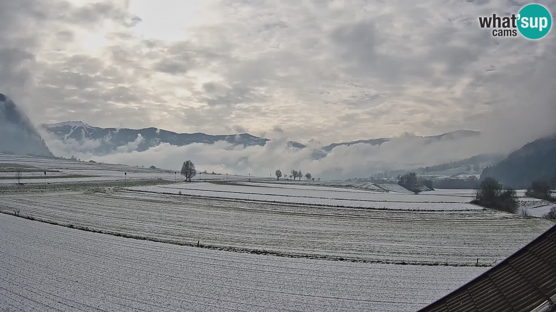 Gais | Vista desde la finca Winklerhof hacia Plan de Corones y los Dolomitas