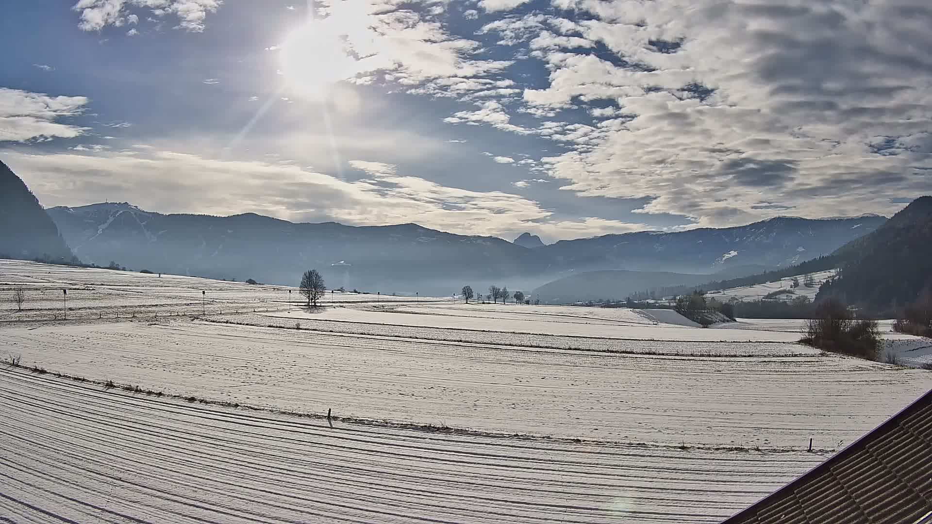 Gais | Blick vom Vintage Farm Winklerhof auf Kronplatz und Dolomiten