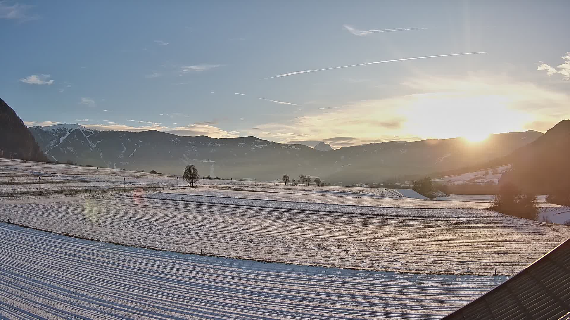 Gais | Blick vom Vintage Farm Winklerhof auf Kronplatz und Dolomiten