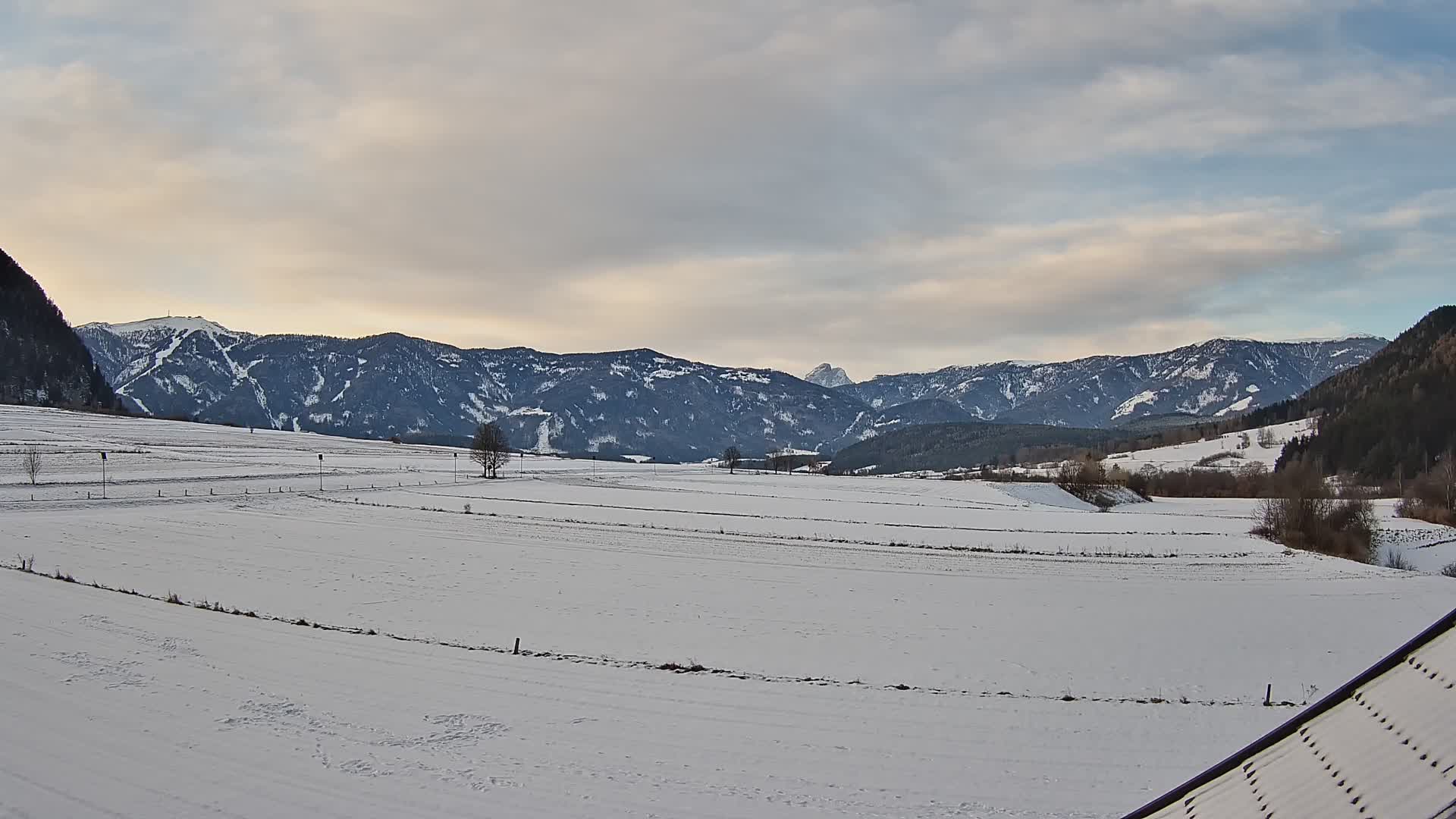 Gais | View from Vintage Farm Winklerhof to Kronplatz and Dolomites