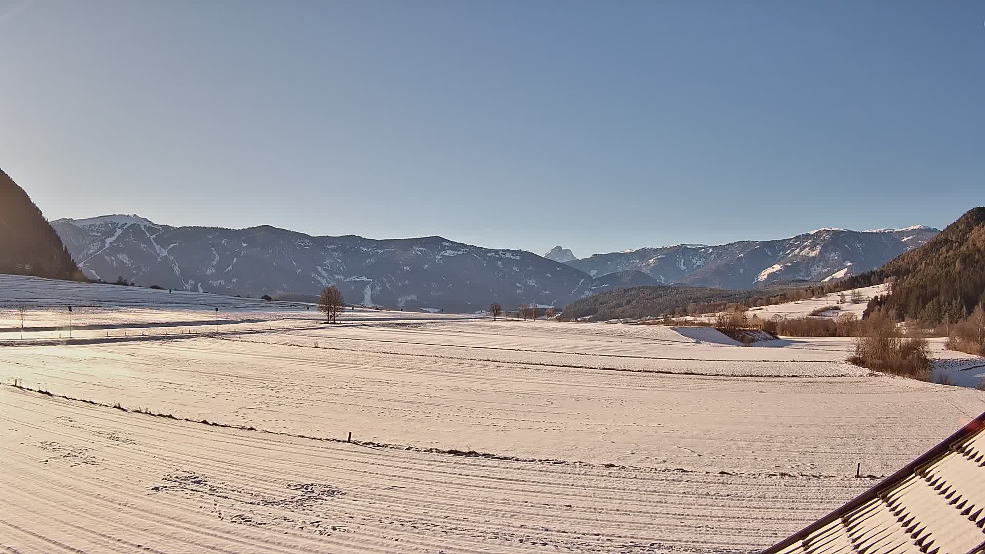 Gais | View from Vintage Farm Winklerhof to Kronplatz and Dolomites