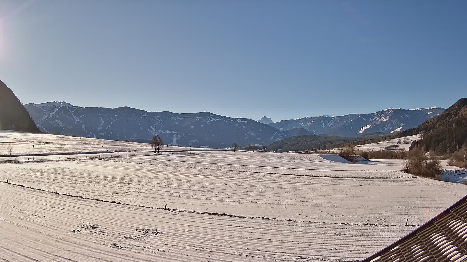 Gais | View from Vintage Farm Winklerhof to Kronplatz and Dolomites