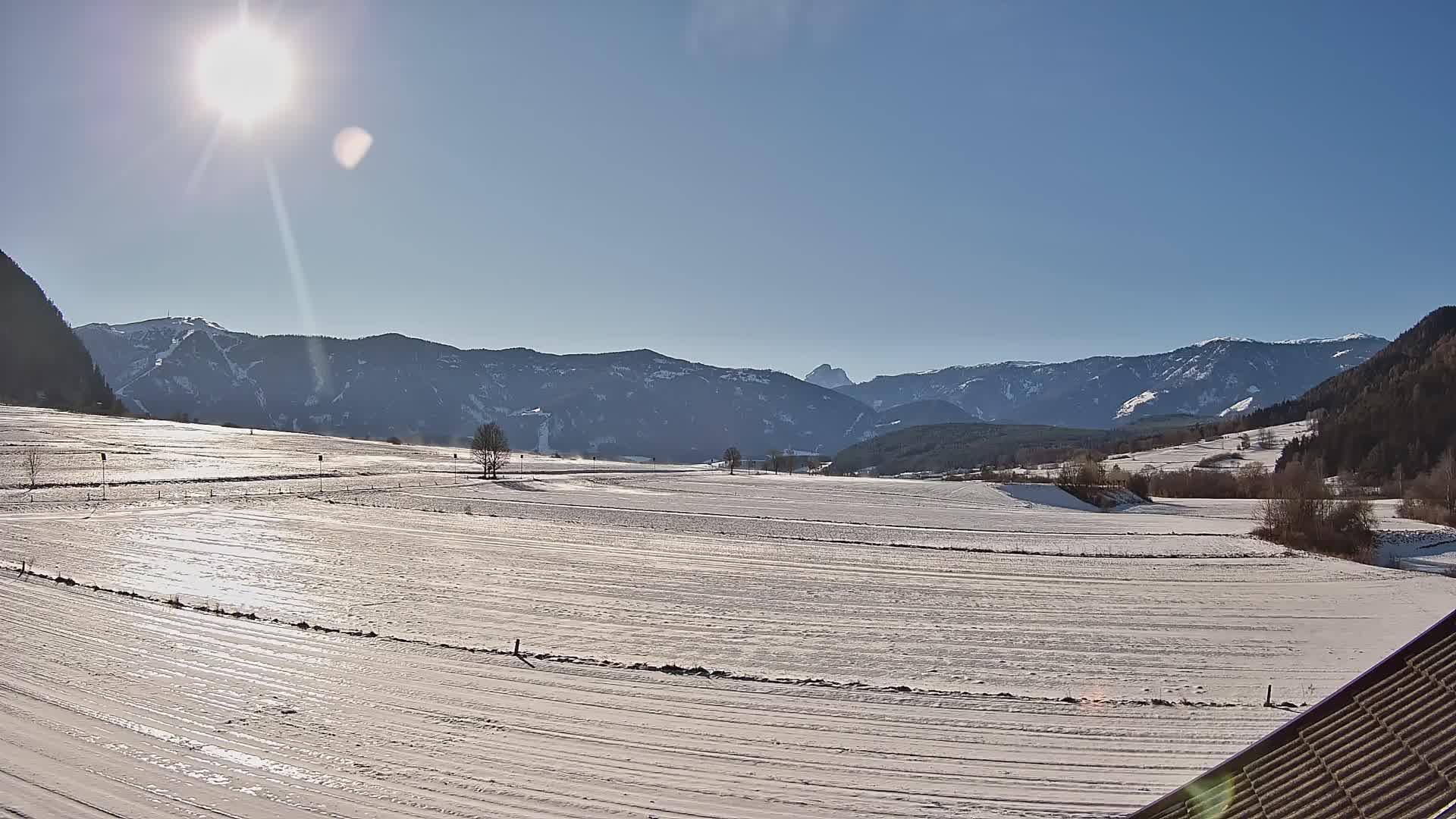 Gais | Blick vom Vintage Farm Winklerhof auf Kronplatz und Dolomiten