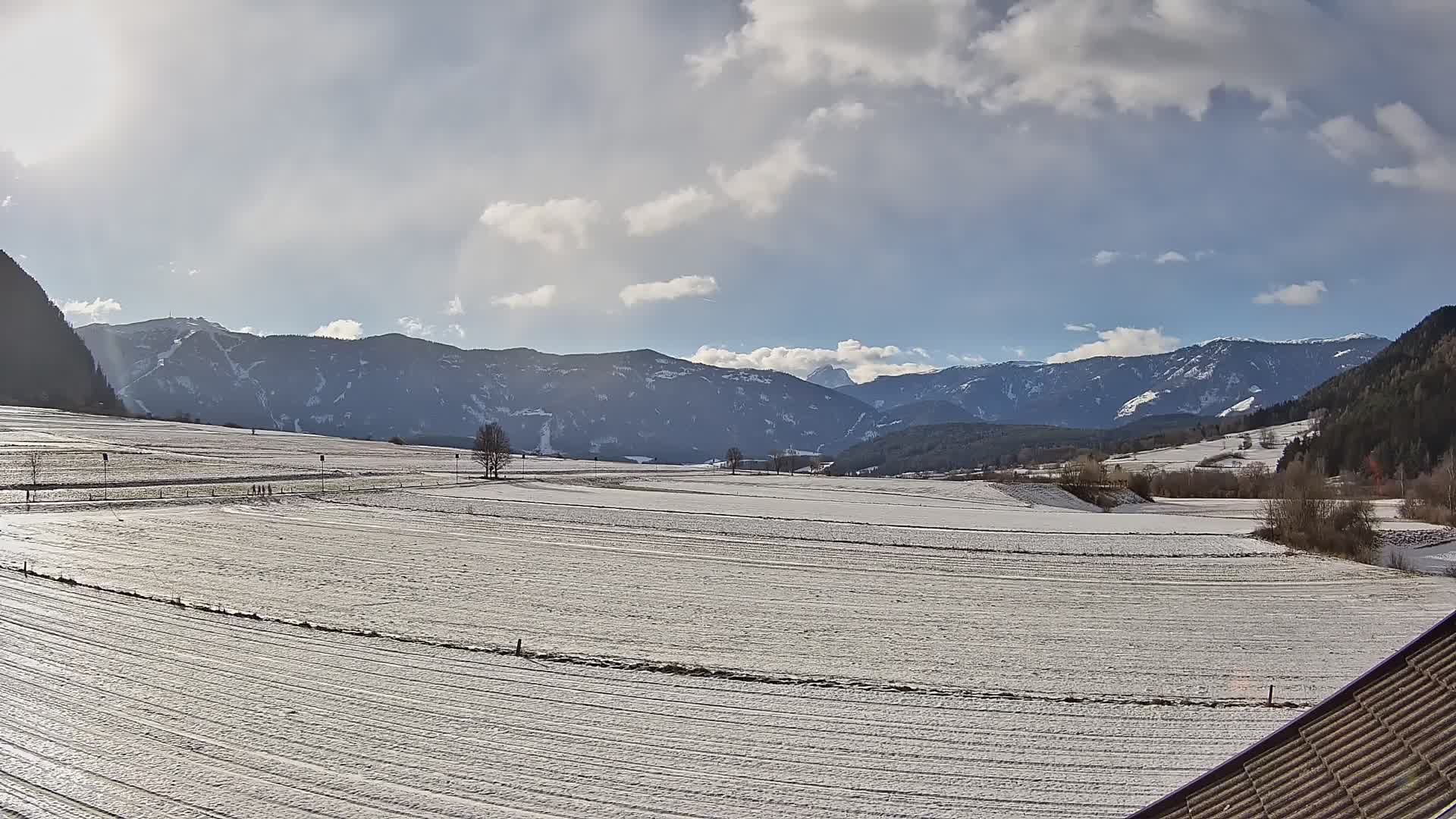 Gais | View from Vintage Farm Winklerhof to Kronplatz and Dolomites