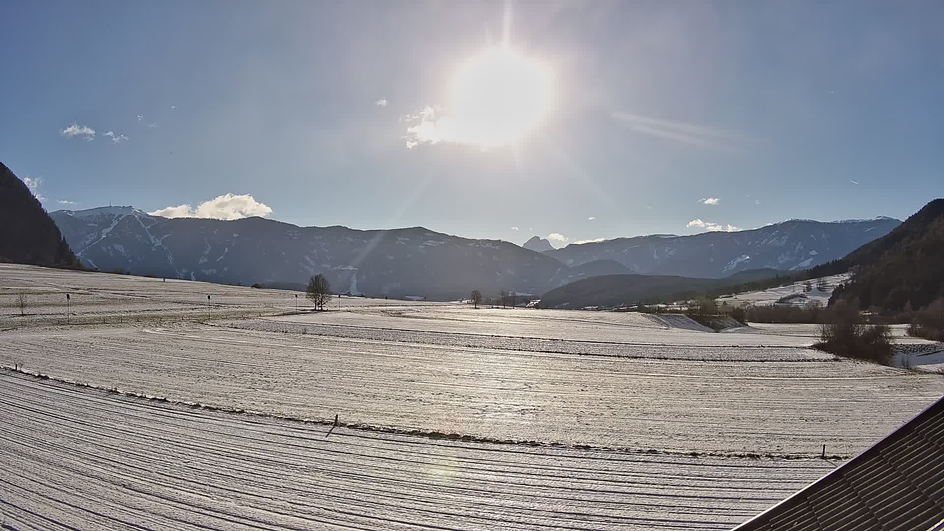 Gais | Blick vom Vintage Farm Winklerhof auf Kronplatz und Dolomiten