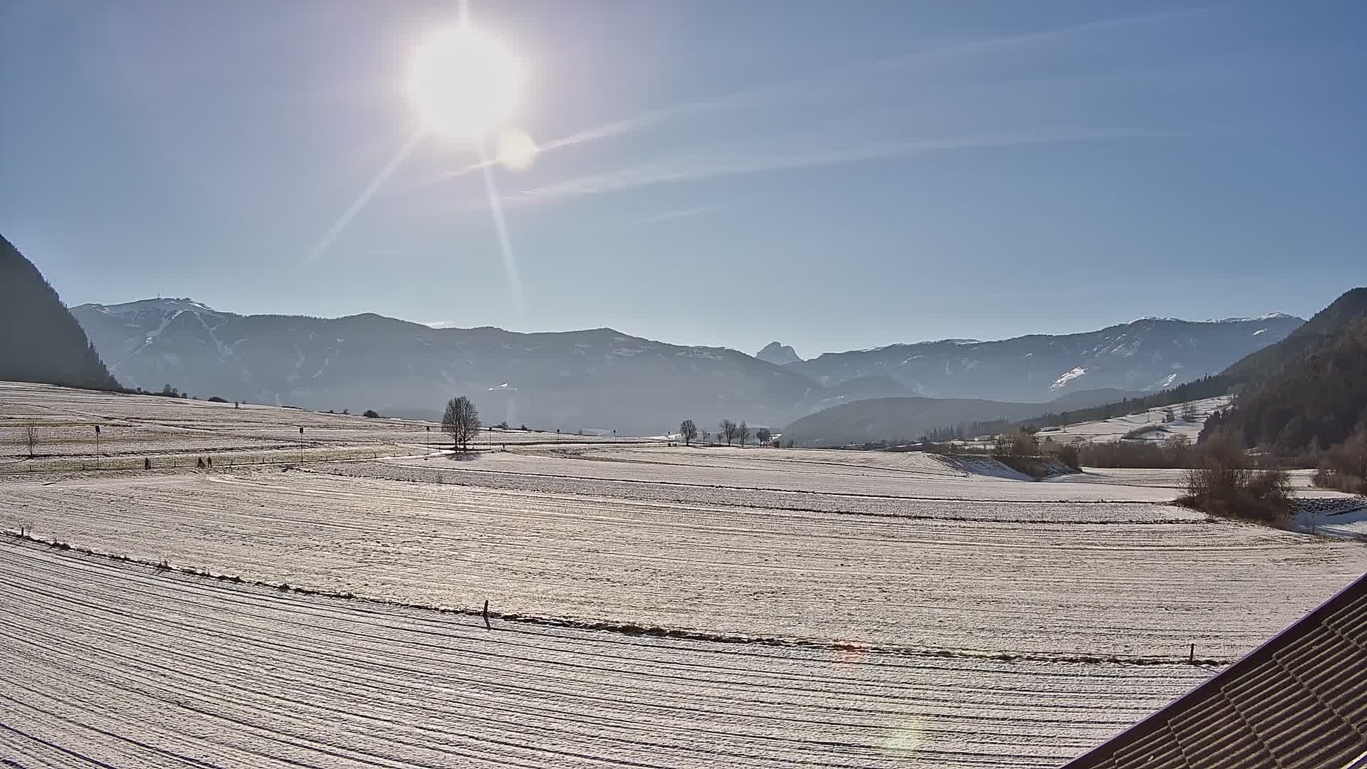 Gais | Blick vom Vintage Farm Winklerhof auf Kronplatz und Dolomiten