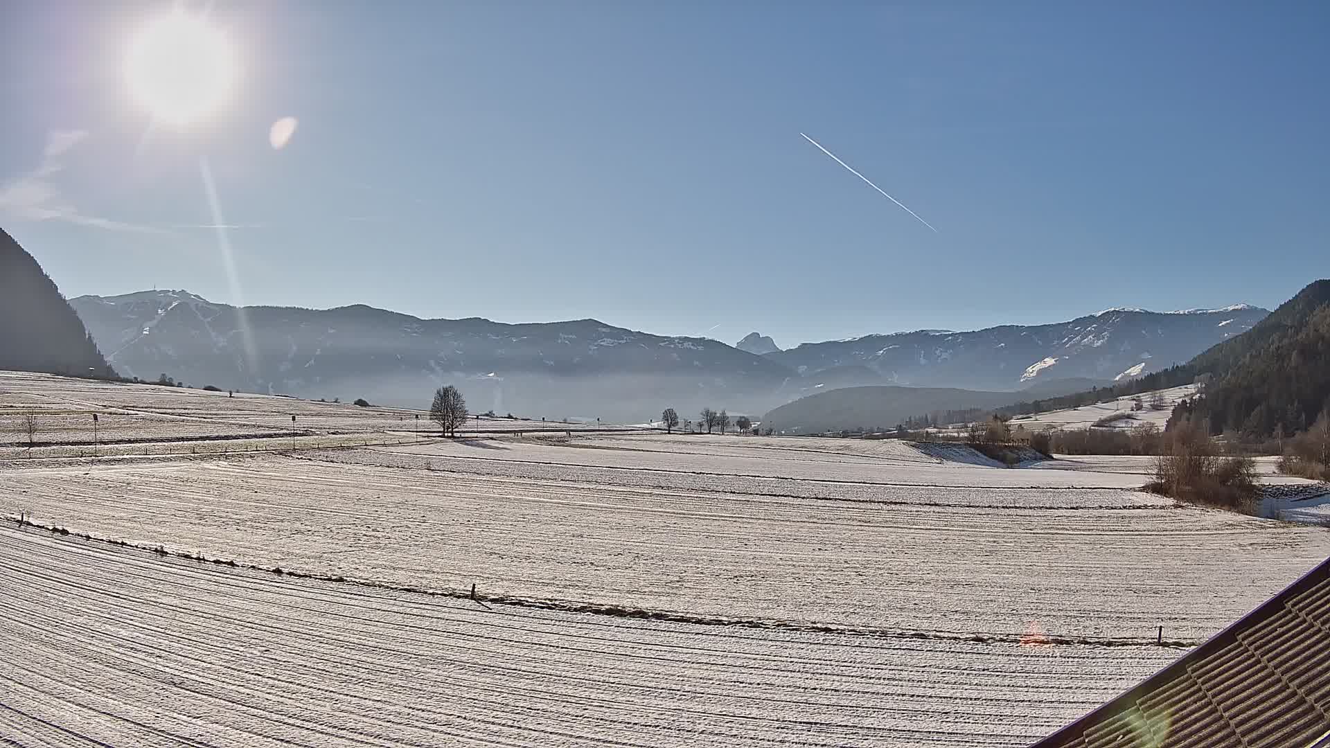 Gais | Blick vom Vintage Farm Winklerhof auf Kronplatz und Dolomiten