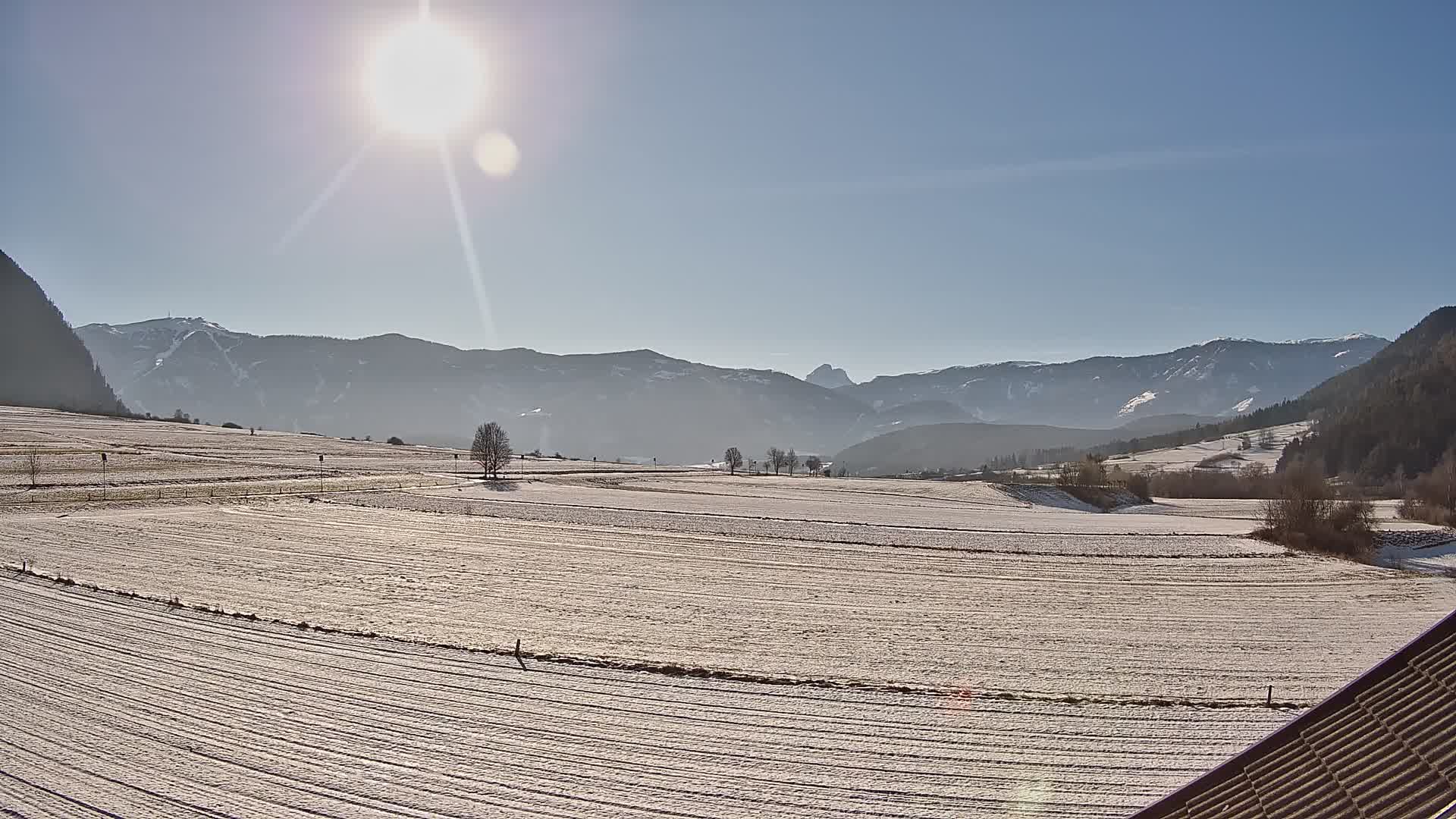 Gais | Blick vom Vintage Farm Winklerhof auf Kronplatz und Dolomiten