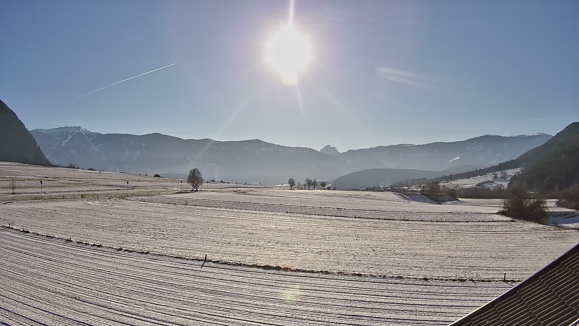 Gais | Blick vom Vintage Farm Winklerhof auf Kronplatz und Dolomiten