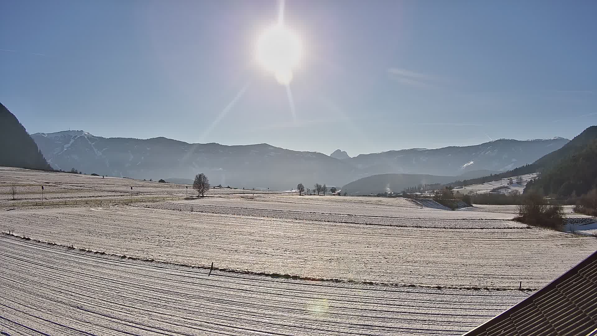 Gais | Blick vom Vintage Farm Winklerhof auf Kronplatz und Dolomiten