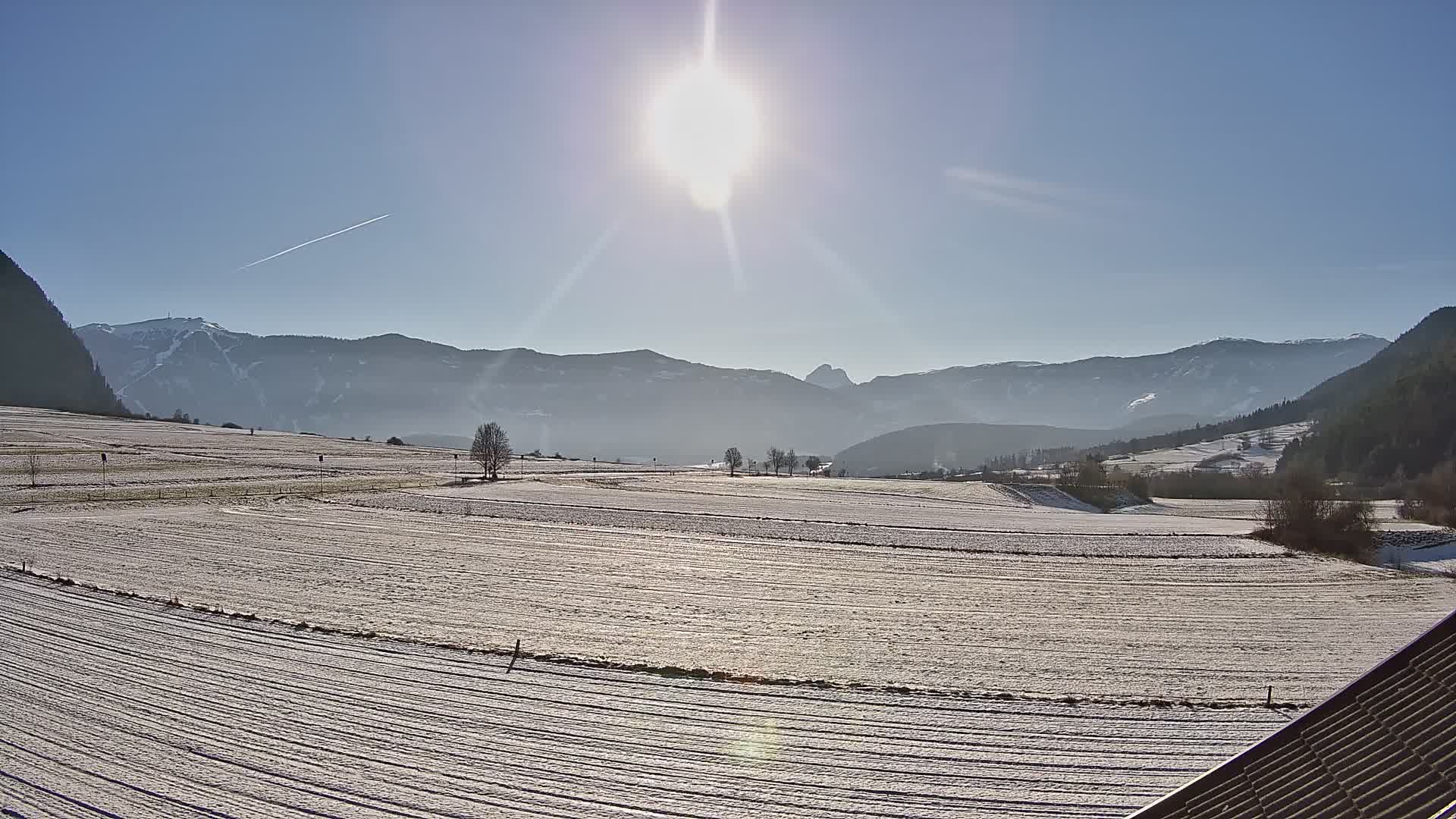 Gais | View from Vintage Farm Winklerhof to Kronplatz and Dolomites