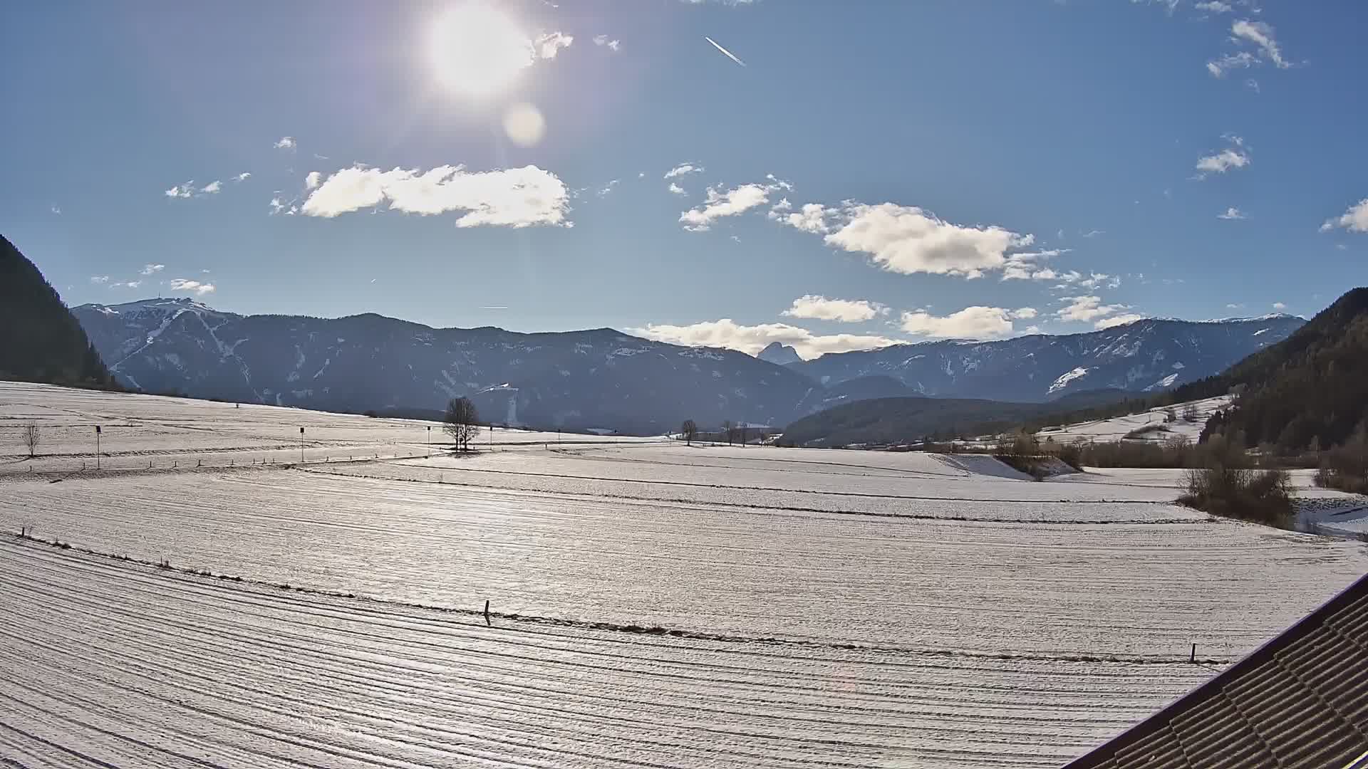 Gais | View from Vintage Farm Winklerhof to Kronplatz and Dolomites