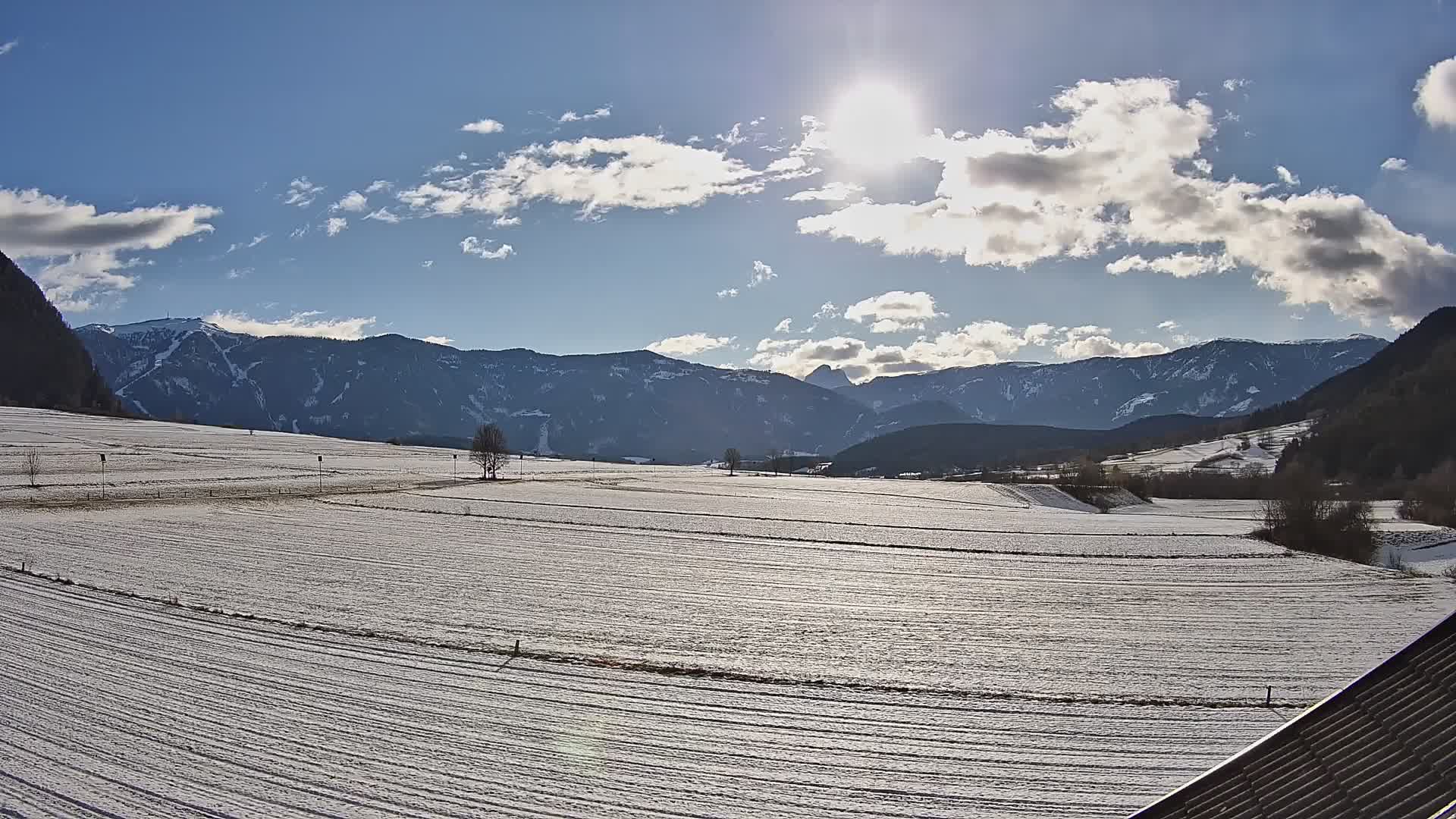 Gais | View from Vintage Farm Winklerhof to Kronplatz and Dolomites