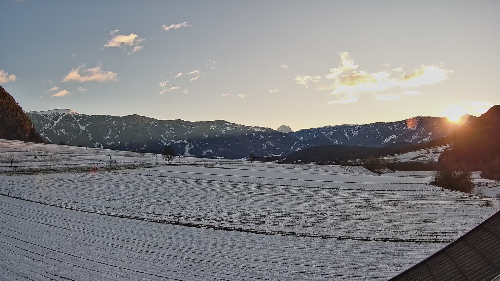 Gais | View from Vintage Farm Winklerhof to Kronplatz and Dolomites