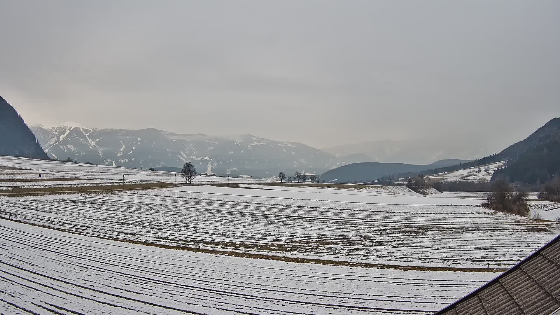 Gais | Vista desde la finca Winklerhof hacia Plan de Corones y los Dolomitas