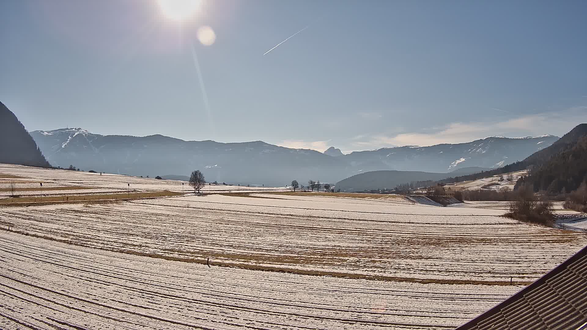 Gais | Blick vom Vintage Farm Winklerhof auf Kronplatz und Dolomiten