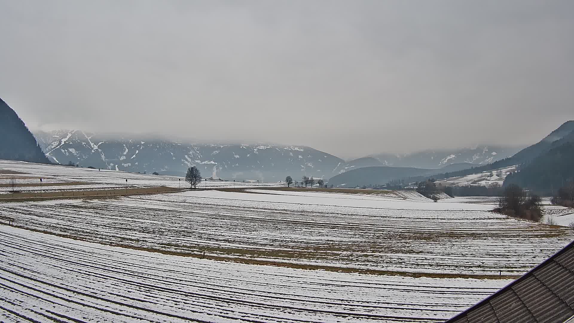 Gais | Vista desde la finca Winklerhof hacia Plan de Corones y los Dolomitas