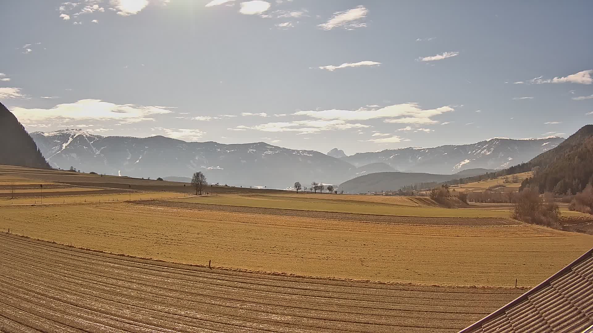 Gais | Blick vom Vintage Farm Winklerhof auf Kronplatz und Dolomiten