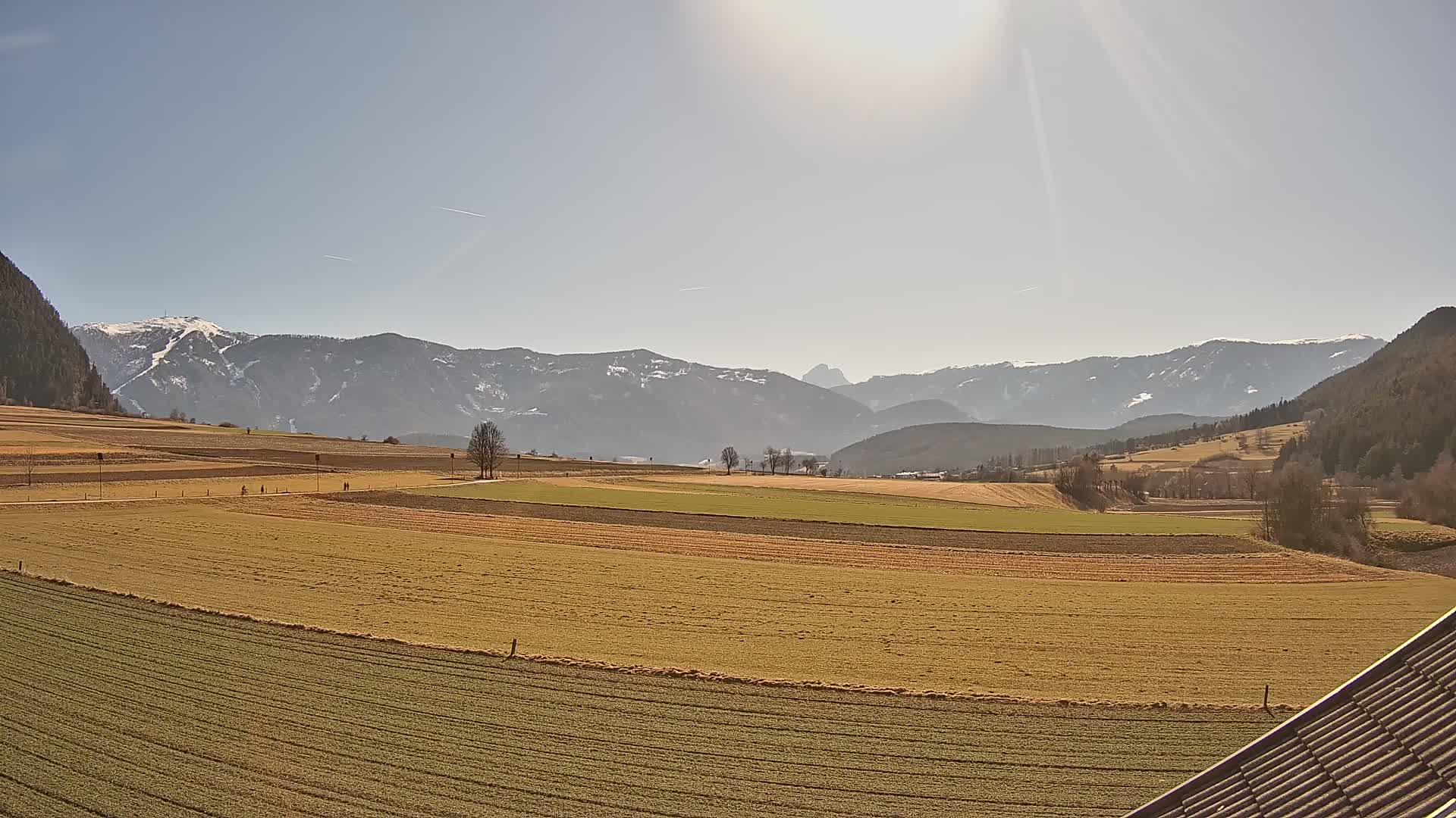 Gais | Blick vom Vintage Farm Winklerhof auf Kronplatz und Dolomiten